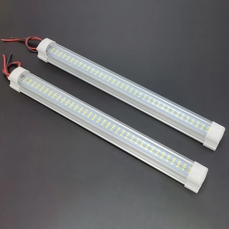 Faixa de iluminação interior do carro, 108 LED, DC 12 V - 80 V, Iluminação para Motor Home, Van, ônibus, barco, luz doméstica