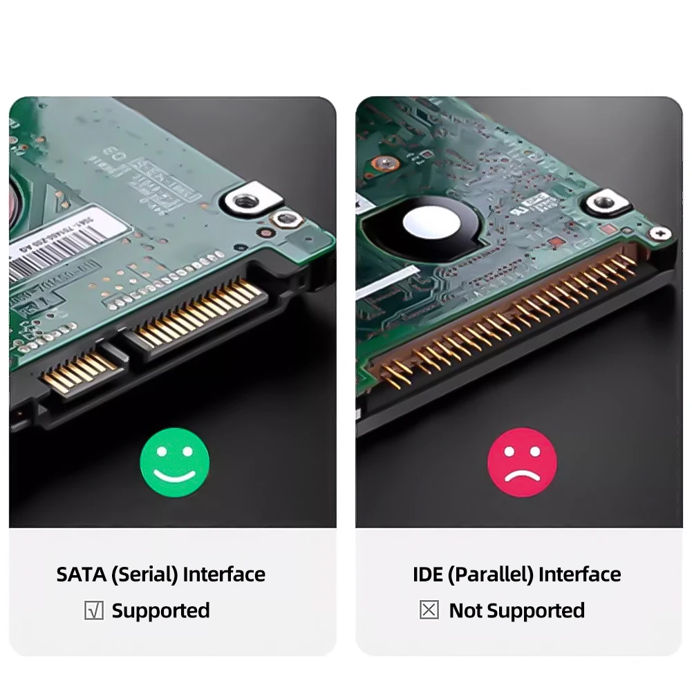 Kabel adapter SATA na USB 3.0, kabel SATA na USB, adapter USB 3.0 na dysk twardy SATA do transferu danych z dysków HDD/SSD 2,5 cala