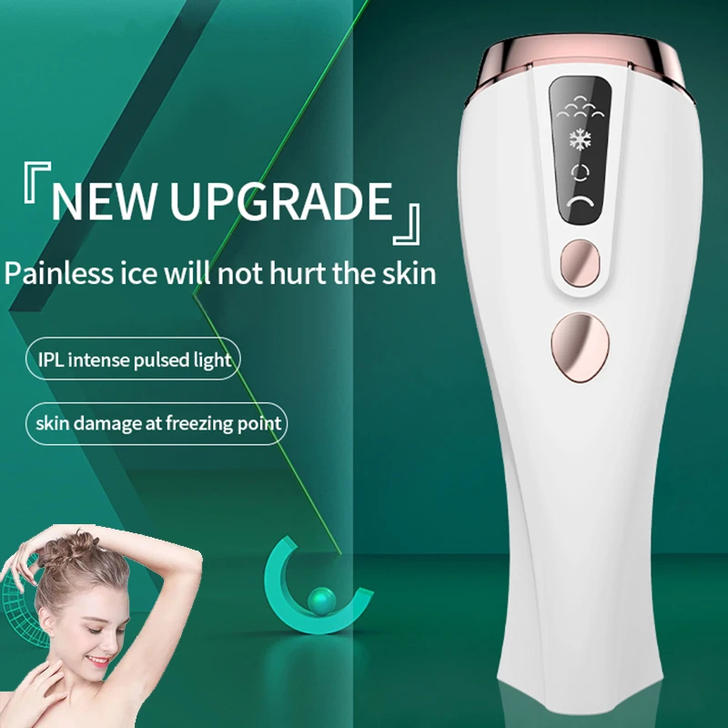 

STLF Best Selling Portable Electric Painless Cold Ipl Hair Removal Hand-held Leg Hair Removal Device