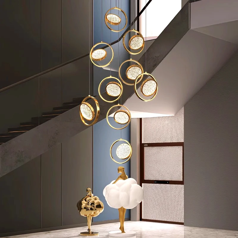 Modern crystal chandeliers indoor lighting Ceiling lamp hanging lights led chandeliers for the living room indoor lighting