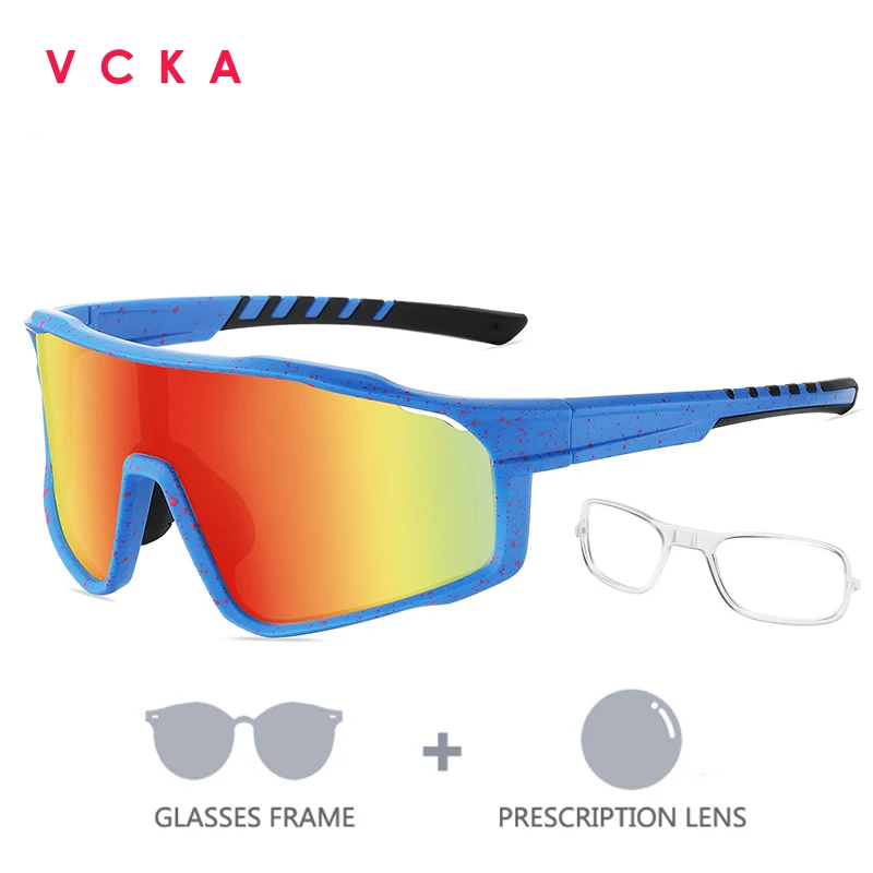 

Солнцезащитные очки VCKA Sports для коррекции близорукости/дальнозоркости, TR90, для мужчин и женщин, поляризационные, для активного отдыха, езды на велосипеде, вождения, с возможностью индивидуальной коррекции по рецепту
