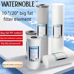 10-Inch & 20-Inch x 4.5-Inch PP Cotton & Coconut Shell Activated Carbon Whole House Water Filter Replacement Cartridge System