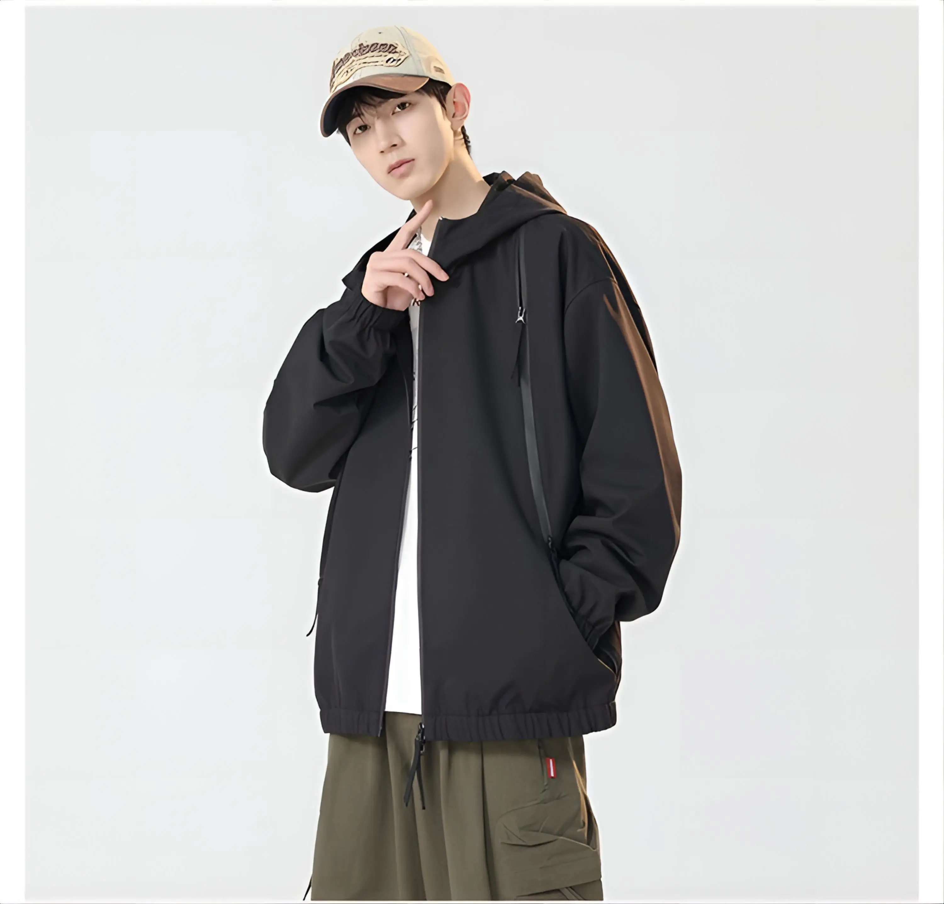 

Мужская куртка: Оригинальная повседневная куртка-карго с капюшоном, теплая зимняя, для снега, классическая, из натуральной шерсти, легкая, элегантная, в стиле BF