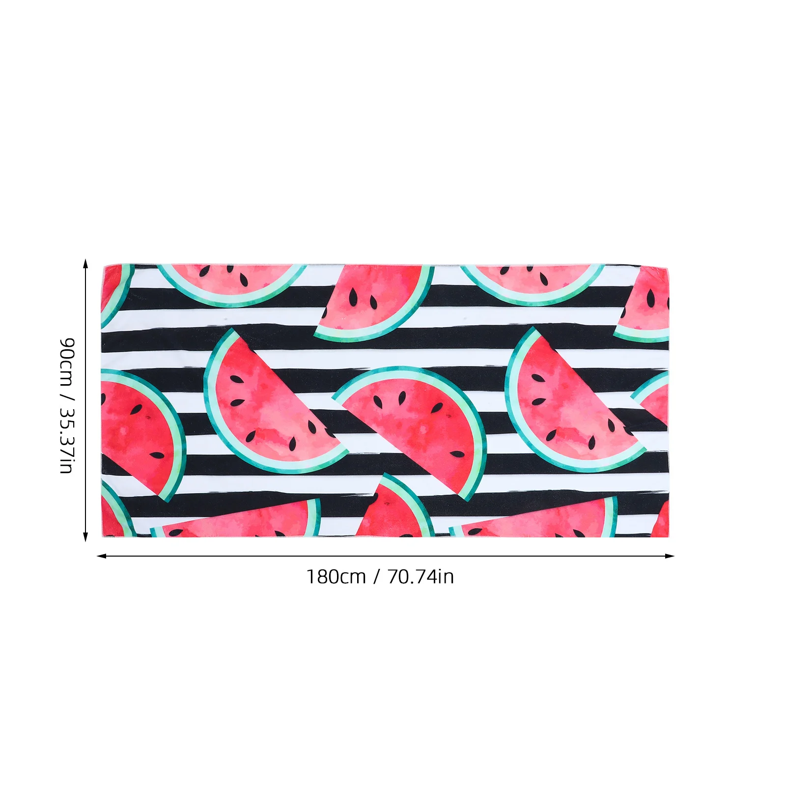 

Adorable Fruit Pattern Large Beach Towel for Summer Quick Drying and Soft Suitable for Travel and Outdoor Activities