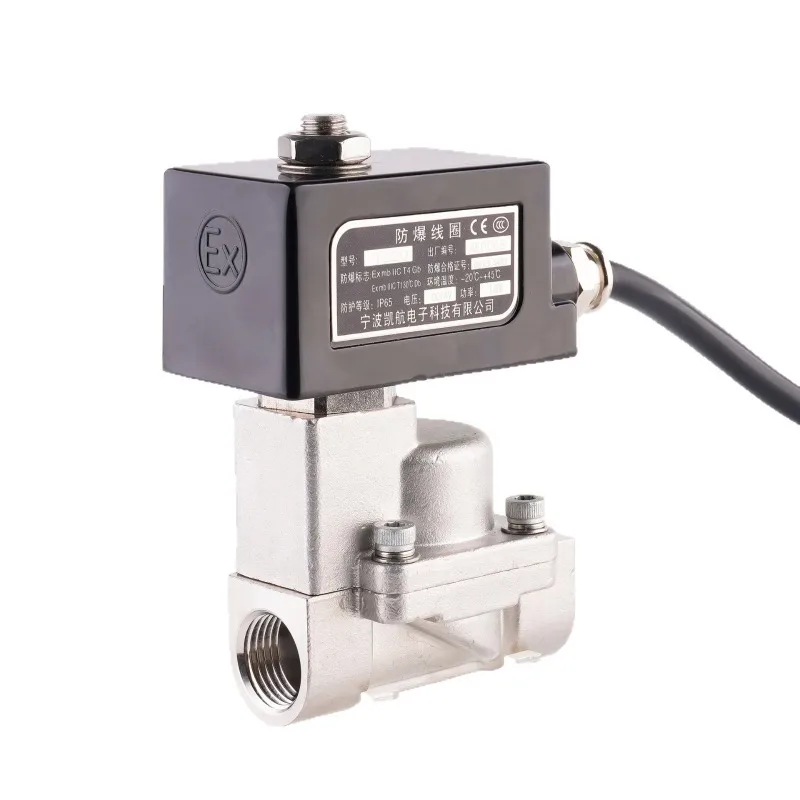 Explosion proof solenoid valve pi-lot piston type two position two-way YCP31 YCH41 series chem-ical industry