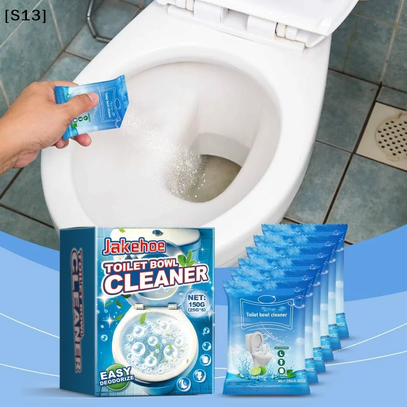 

Jakehoe Toilet Cleaning Foam Powder Large Package Strong Toilet Cleaning Fast Bubbling Easily Remove Stains And Scales[Q]Q@