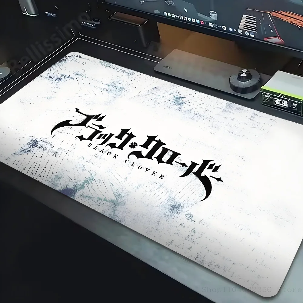 Hot Anime Cool Boy Black Clover Mousepad Mouse Mat Desk Mat With Pad Gaming Accessories Prime Gaming XXL Keyboard Pad Padding M