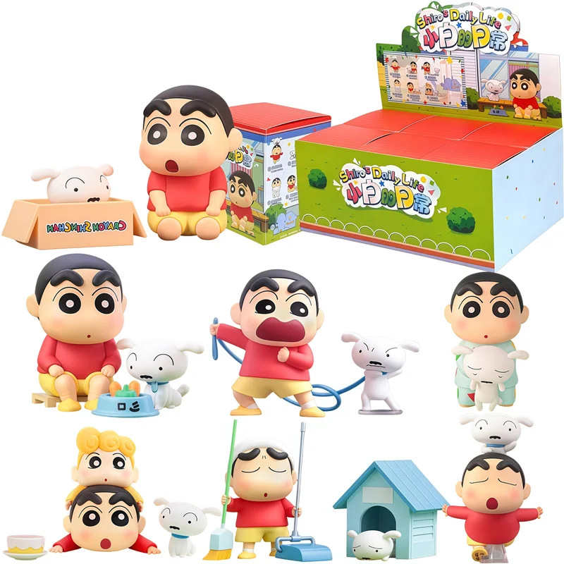 

Карандаш Шин Чанс Широ Little White's повседневная жизнь аниме фигурка модель периферийная кукла слепая коробка игрушки орнамент рождественские подарки