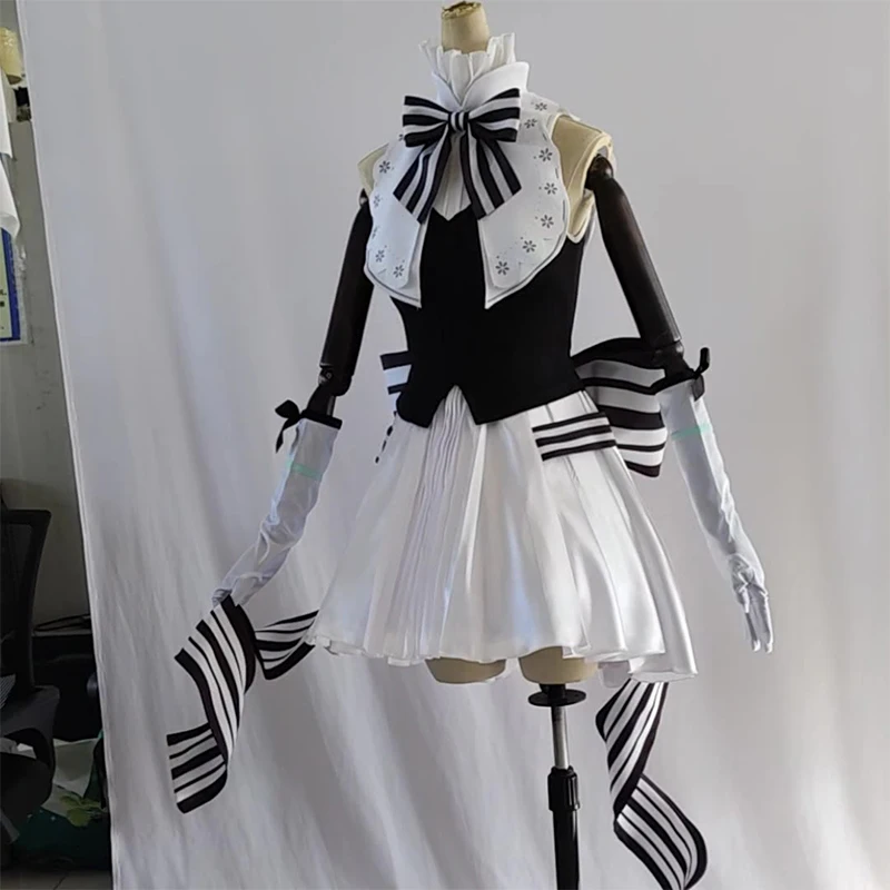 Anime Miku Cosplay Costumes Symphoy Fresh And Sweet Women Clothing Uniform Role Play Uniform Halloween Party Dressing For Women