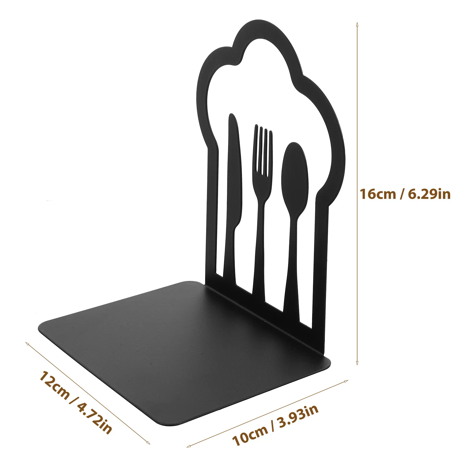 2 قطعة نهاية الكتاب حساسة المطبخ تحت عنوان كتاب المنظم شوكة القاطع ملعقة غلاف الدفتين الزخرفية لرفوف دراسة اكسسوارات #2