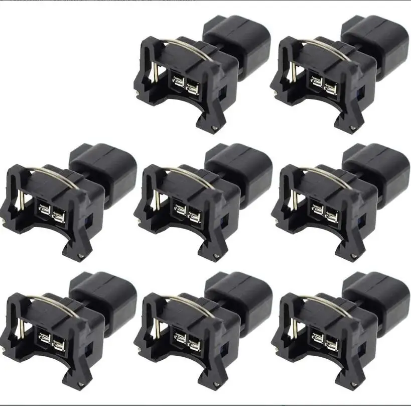 5/10/20/50/100 pcs  Fuel Injector Connector Adapters EV1 to EV6 Wire Wiring Harness USCAR LS2 LS3 LS7 LSX LS1 LS6 LT1 TPI LS