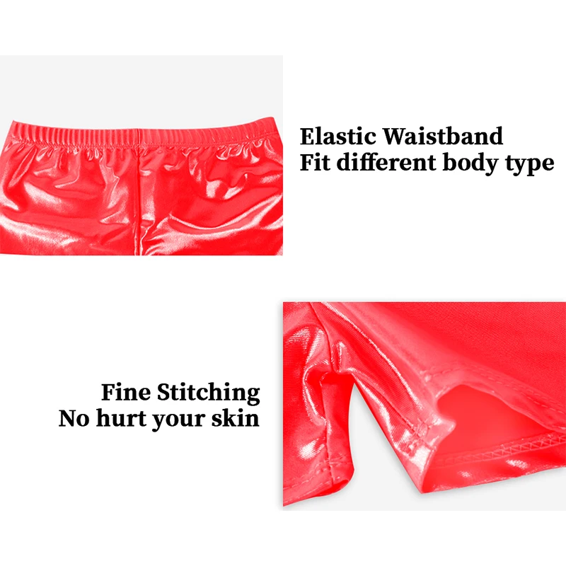 Girls Gymnastics Leotards Kids 4 Piece Sparkle Dance Unitard Toddler Athletic Tumbling Outfits with shorts and hairband #4