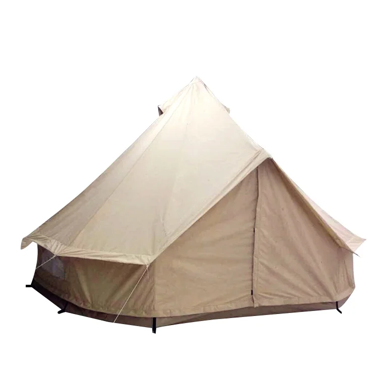 Durable Popular Multi Functional 5m Cotton Canvas Bell Tent for Camping