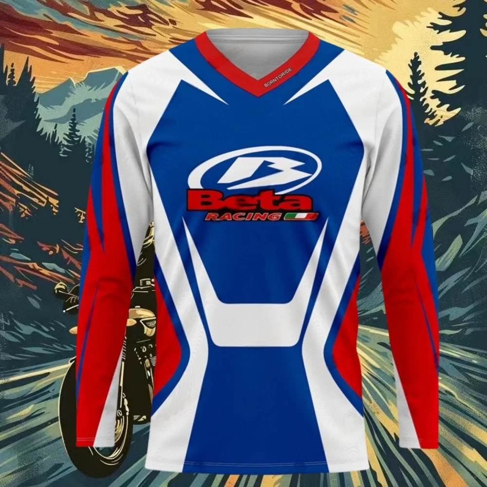 

New Fashion RACING Pro Downhill Mountain Jersey Motocross Jersey Endurance MTB MX BMX Shirt Cycling Jersey Bike DH Fashion Top