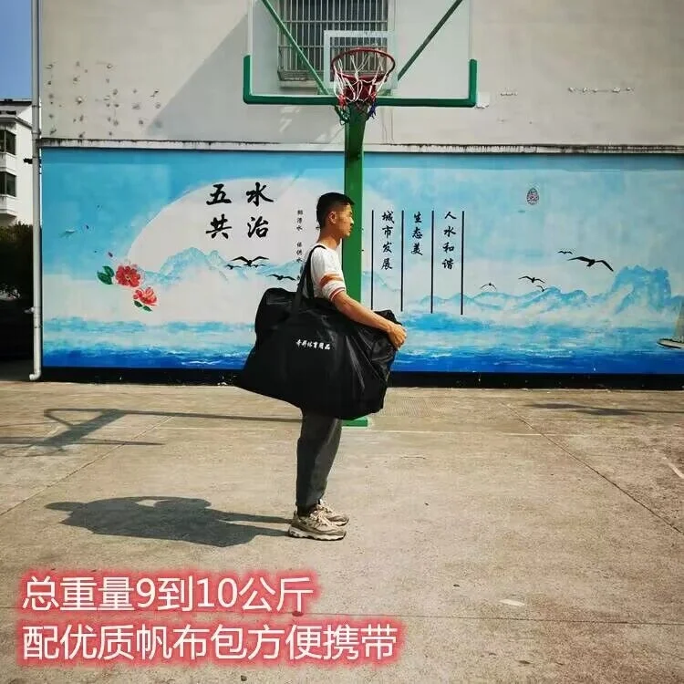 Siatka treningowa pomocnicza pojedyncza trójpunktowa przenośna maszyna do serwowania koszykówki z funkcją zwrotu piłki