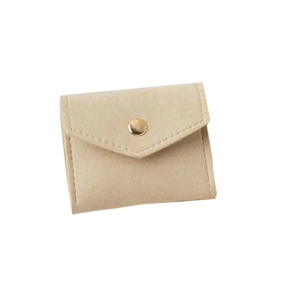 

Solid Color Velvet Jewelry Display Bag Jewelry Display Container Necklace Ring Bag Portable Jewelry Case Earring Organizer Women