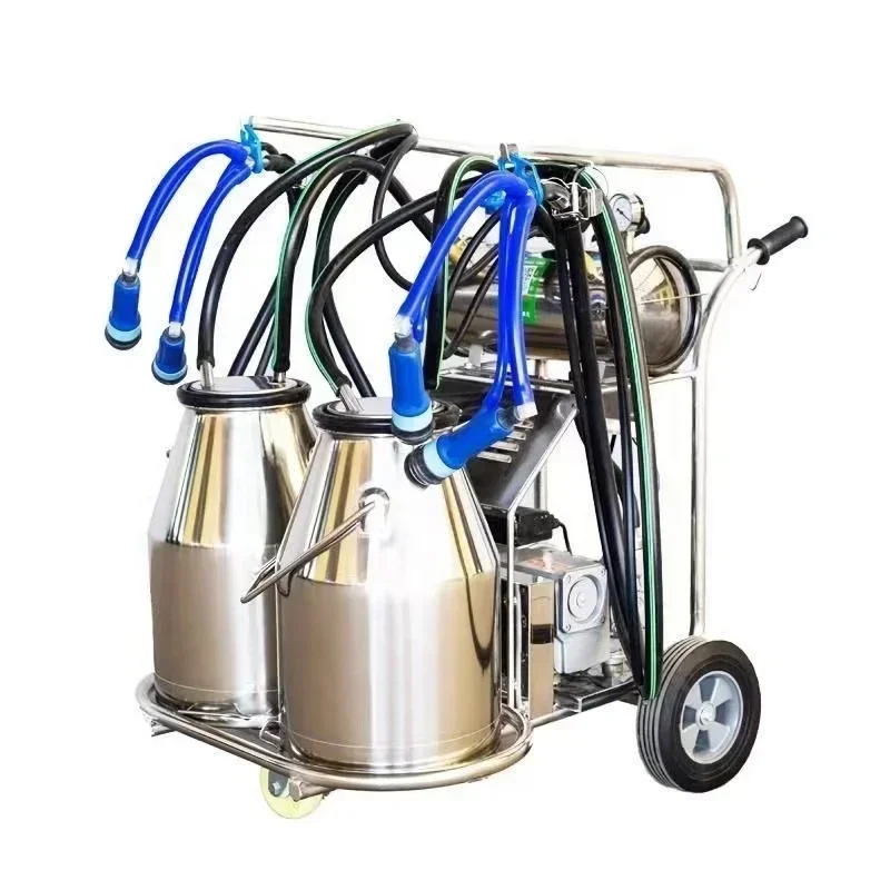 

Mobile Single Automatic Cow Milking Machine With Price