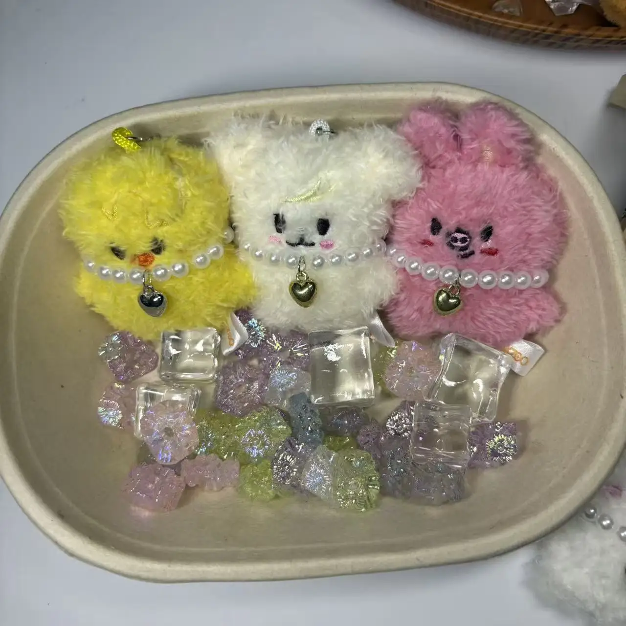 พวงกุญแจสเตรย์คิดส์ SKZOO ตุ๊กตาสัตว์น่ารักประดับมุกเล็กๆ รูปดาวน่ารัก ของตกแต่งจี้ห้อย ของเล่นเด็ก สำหรับแฟนคลับ SKZ