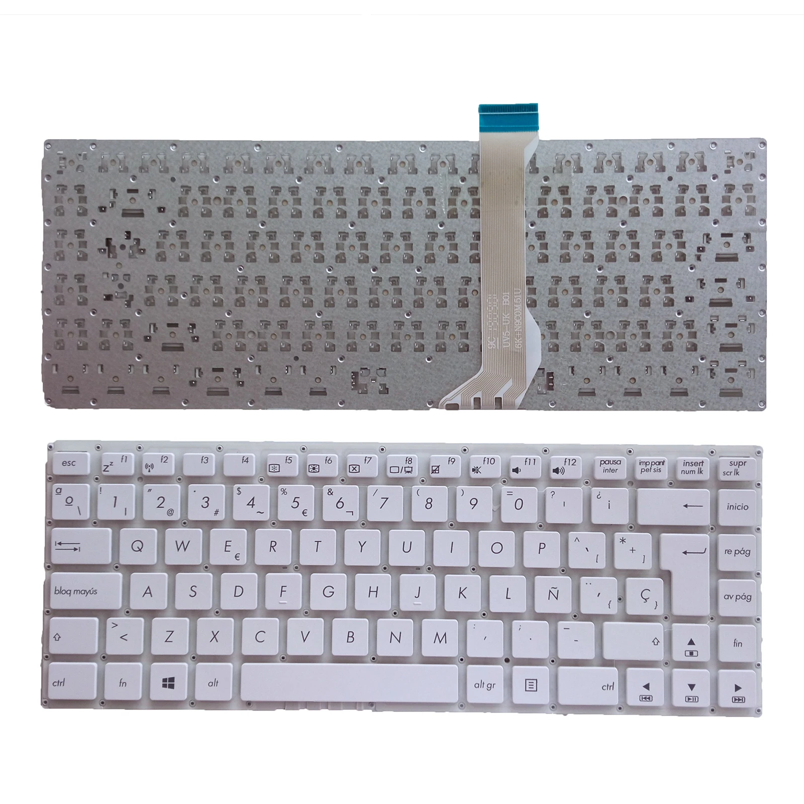 

SP White Keyboard For ASUS E402 E402M E402MA E402SA E402S E403SA Series