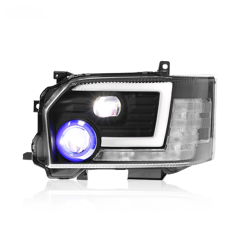 

Applicable to Applicable to05-18Toyota Hiace headlight assemblyHIACEModificationLEDDaytime Running Light Flowing Turn Signal Len