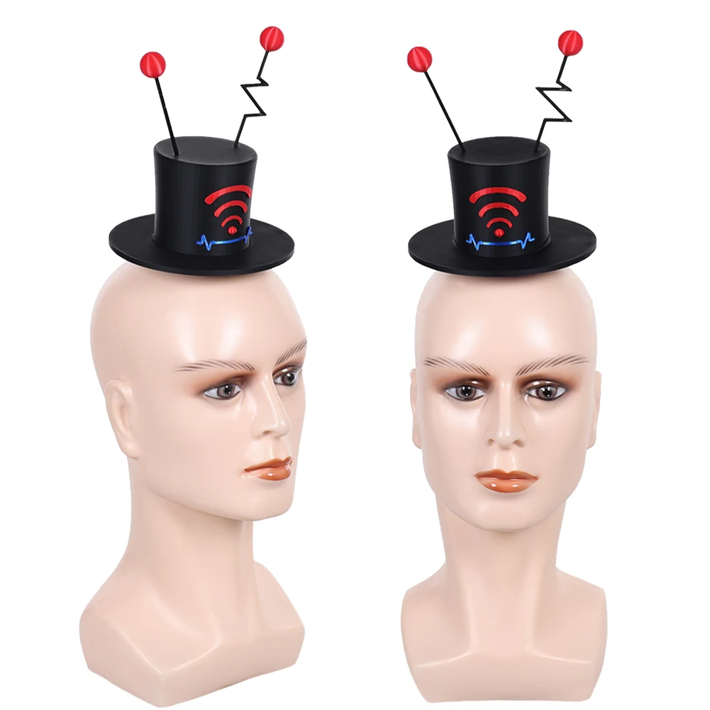 Haazbin VOX تأثيري القبعات زخرفة فندق 2 الجحيم نزل زي قلادة اكسسوارات الكبار تمويه الهدايا هالوين الدعاوى