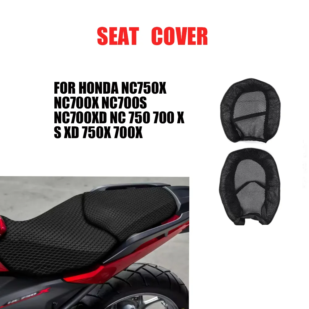For Honda NC750X NC700X NC700S NC700XD NC 750 700 X S XD 750X 700X Motorcycle Accessories Seat Cushion Cover Fabric Protector