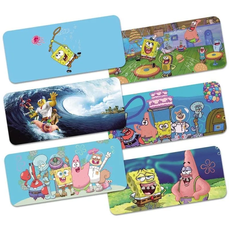 

Kawaii SpongeBob SquarePants Big Star Extra Large Mouse Pad Cute Computer Game Pad, Anti Slip Esports Office Desk Pad