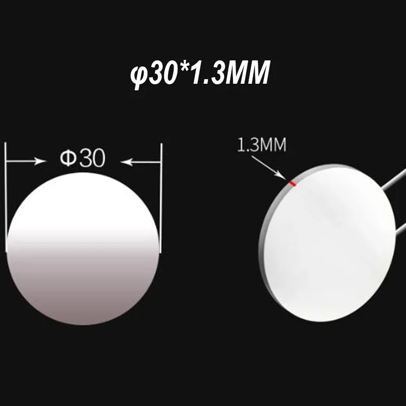 Round High Temperature Ceramic Heating Plate Alumina Φ30MM*1.3MM 3.7V 5V 12V 24V Annular 1.4-12ohms High Thermal Conversion
