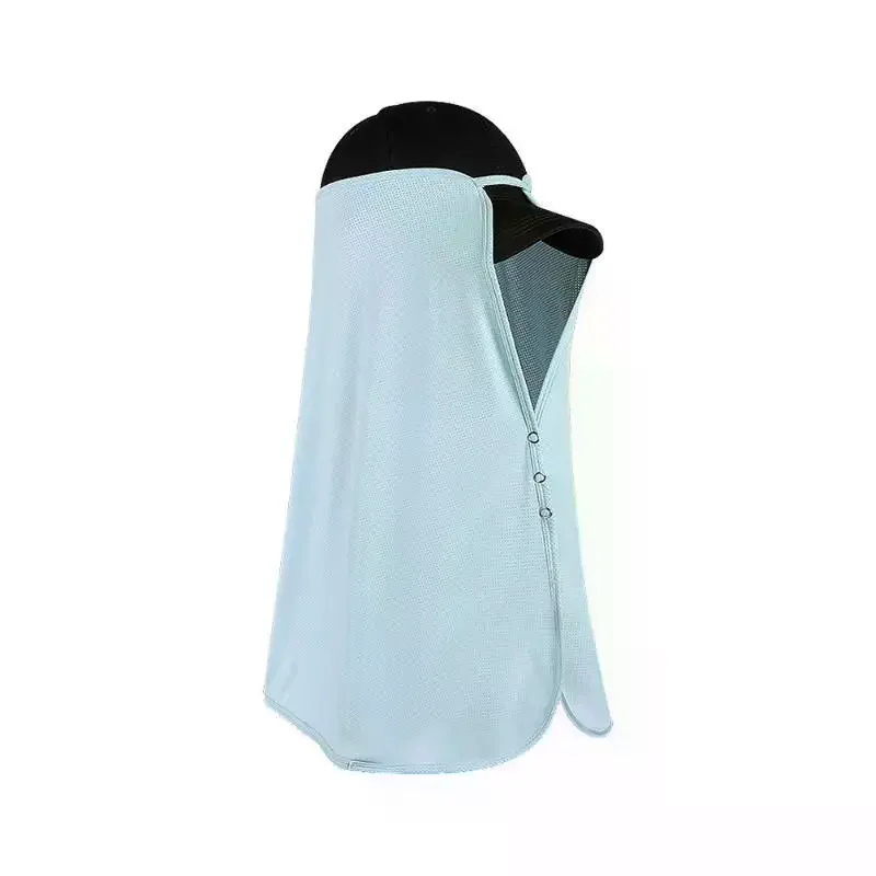Outdoor Sun Hat With Removable Face Neck Cover Breathable UV Protection Summer Hiking Fishing Cap