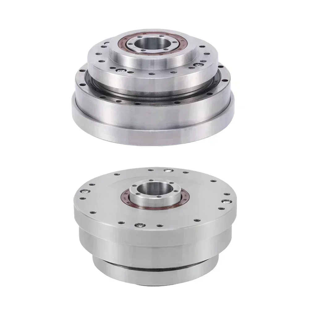 Engrenagem redutora harmônica oca para acionamento harmônico, para servo motor de passo, caixa de engrenagens harmônica de alta precisão para juntas de braço mecânico