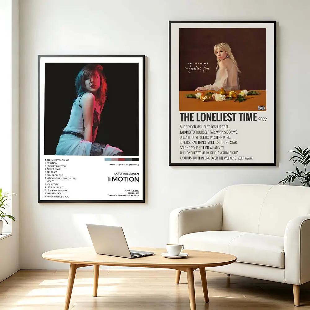 music Carly Rae Jepsen Poster  Poster HD Printing Fresh and Nordic Home Decor Wall Art for the Living Rooms Hallways Gift Giving