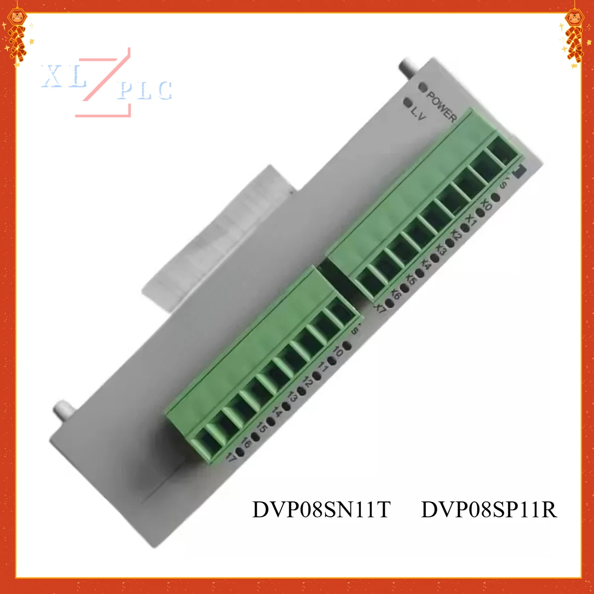 

DVP08SN11T DVP08SP11R PLC Expansion Module Brand New Original