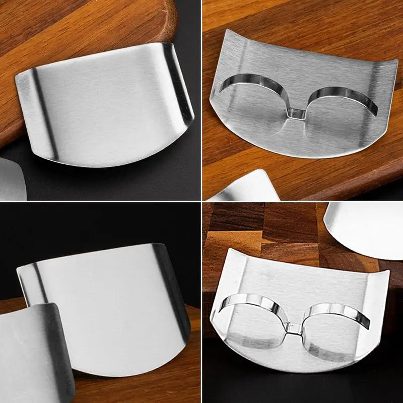 Finger Schutz für Schneiden Gemüse Cutter Edelstahl Schneiden Protektoren Cut Finger Schutz Werkzeug Küche Werkzeug Gadgets