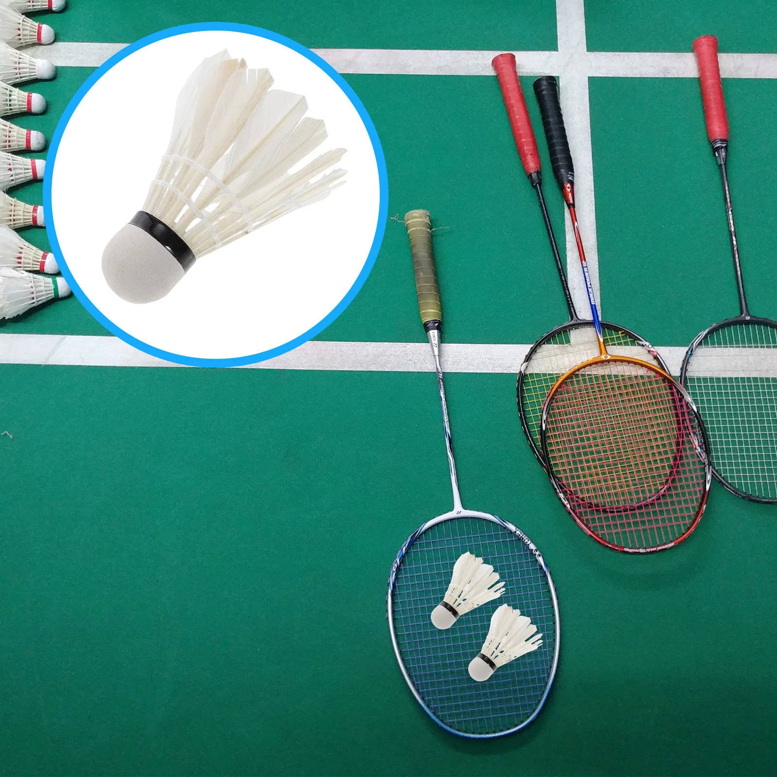 

8 Pcs Badminton Accessories Durable LED Shuttlecock Light Shuttlecocks Glowing Birdies