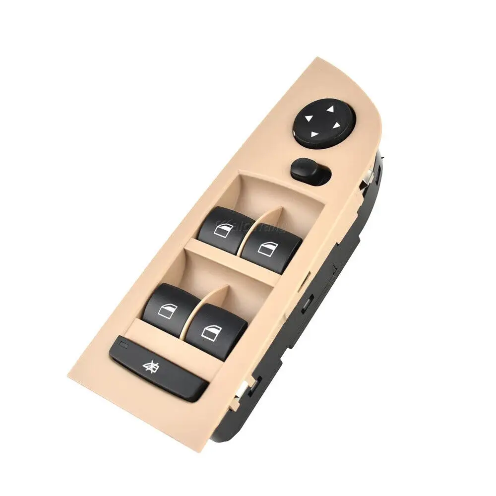 

WXZOS Left Driver side Master Power Window Switch for BMW E90 E91 Sedan 4Door Beige