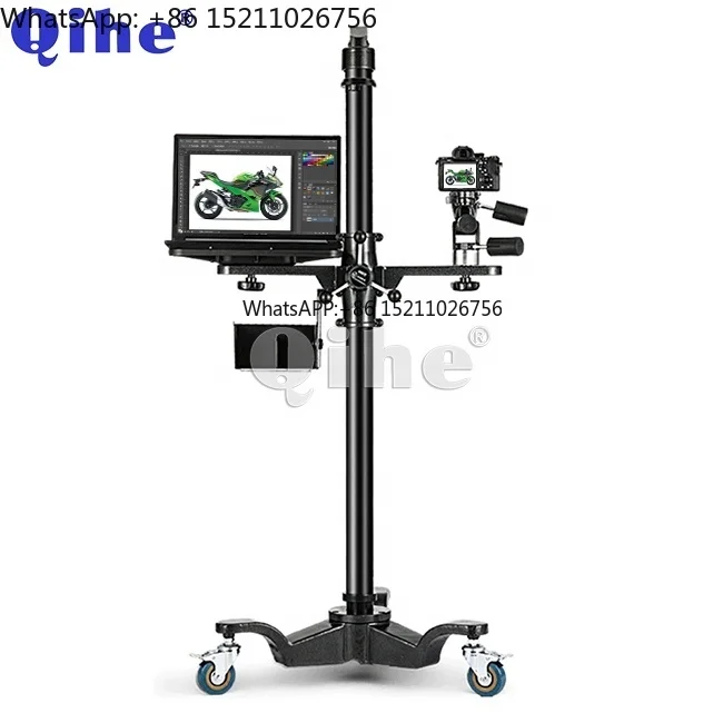 Professional Studio - Stand,- Tripod With 15KG Loading Capacity,Working Height 45-145cm,Can Put a Laptop on a Tray