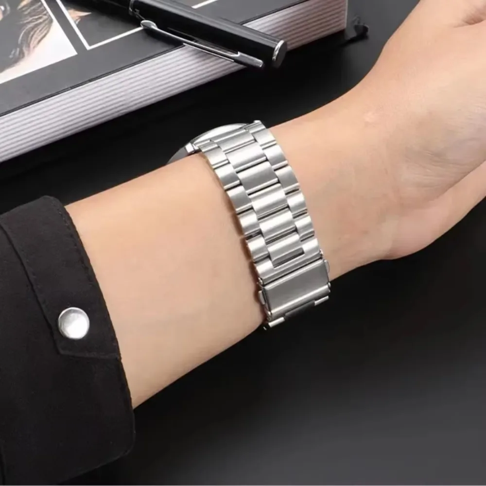 Металлический ремешок для Redmi Watch 5/4, удобный сменный браслет из нержавеющей стали для Xiaomi Band 9 Pro/Mi Band 8 Pro Correa