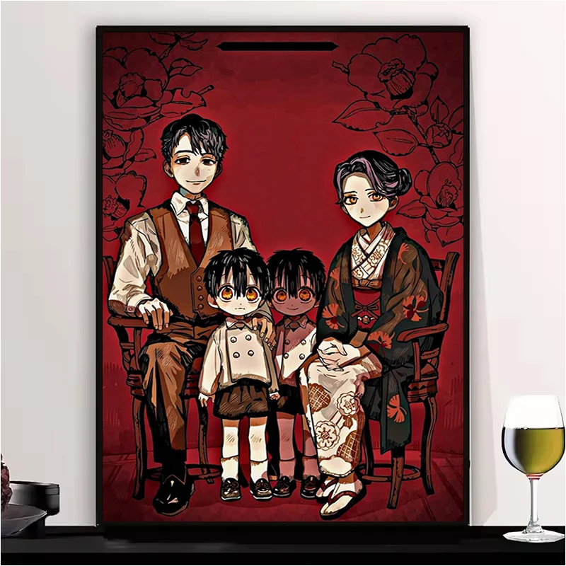 

Toilet-Bound Hanako-kun Anime Poster For Home Decor Items Room Decorations Posters on the Wall Painting Canvas Coffee House Bar