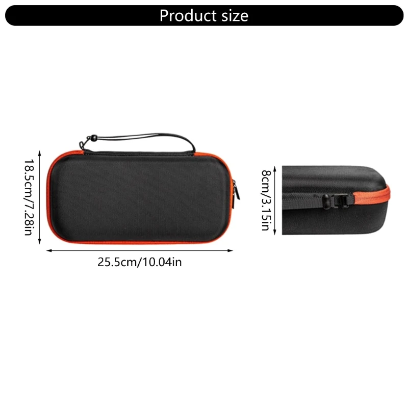 Protective Carrying Case For JBL PartyBox Wireless Mic Wireless Microphone Travel Storage Bag Shockproof Microphone Handbag