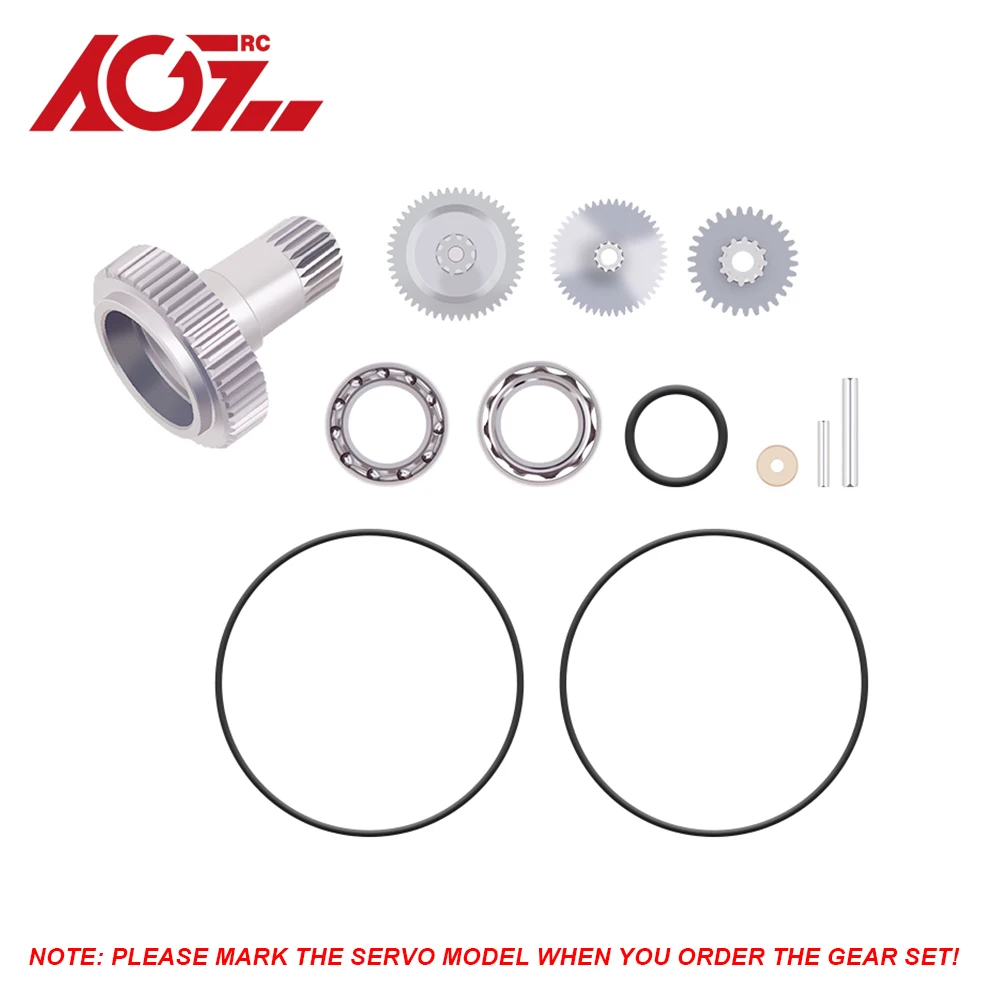 AGFRC Servo Original Servo Repair Gear Set Parts Replace Gears Components for SA86BVMW SA81 SA66 SA33 SA19 SA18 SA75CVSW V2 A62