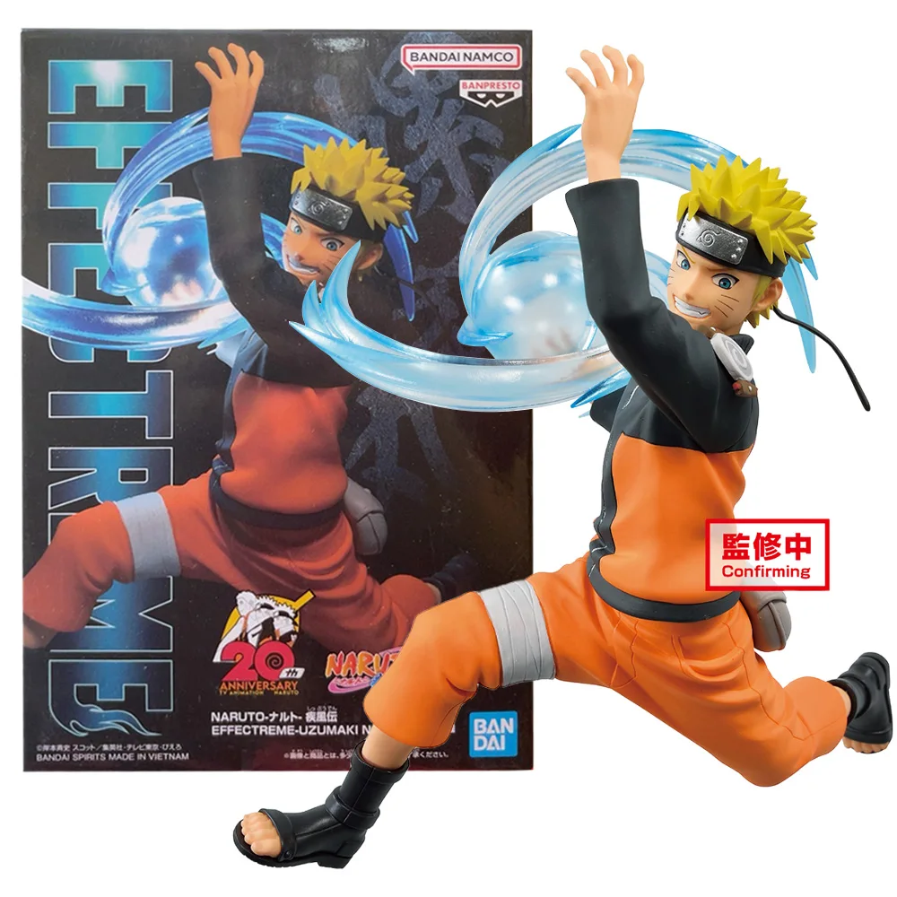 15CM Naruto Shippuden UZUMAKI NARUTO Figure EFFECTREME Battle Pose Rasengan Scene Model Toy Gift Collection Action Figure PVC