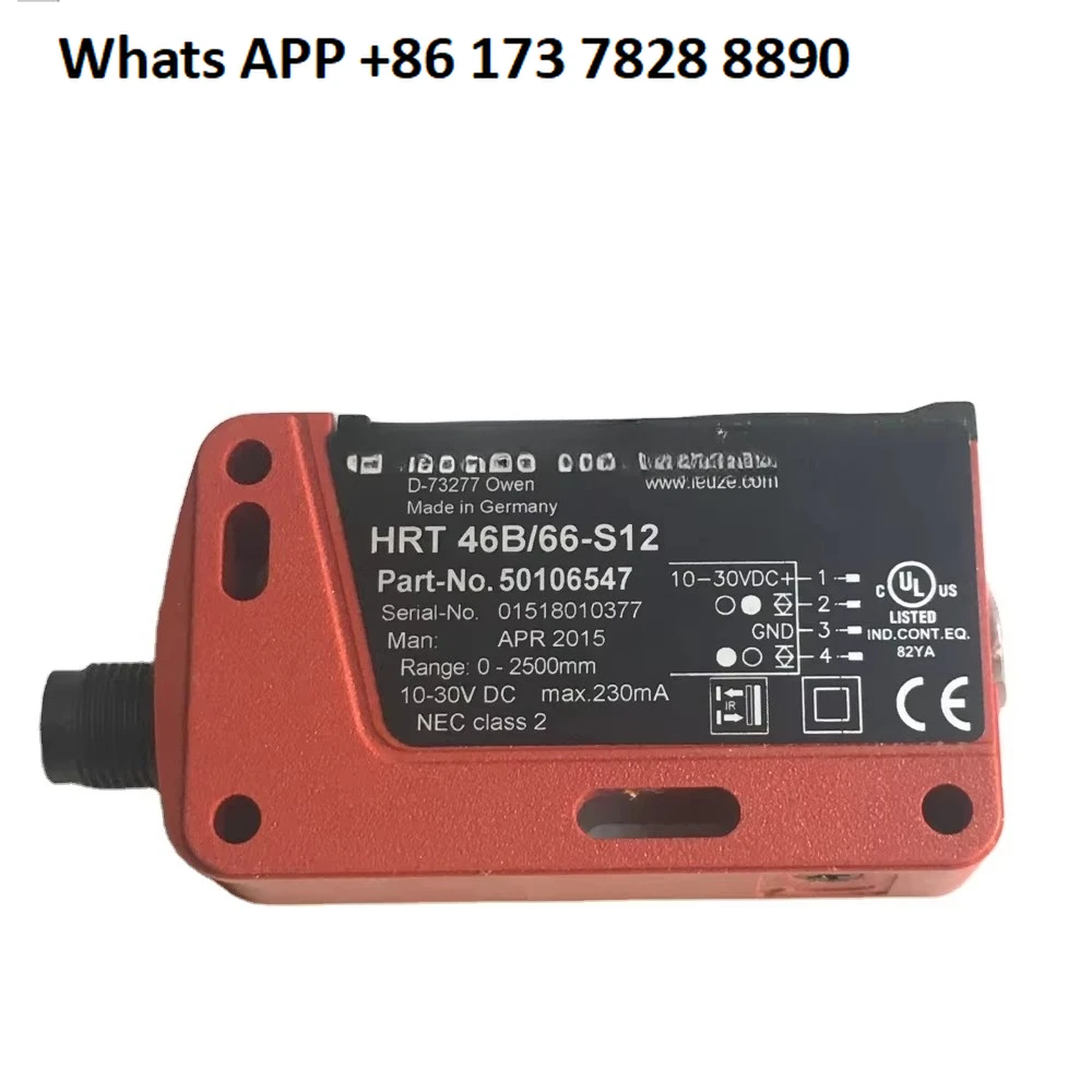 Sensor óptico LS25CI.XXR/XX-M8 50147913 Transmisor de sensor fotoeléctrico de haz