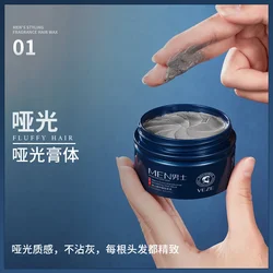 VEAE Hair Wax Hairstyle Design Pomade Hair Mud Keep Styling Men Haircut Oil Long-lasting Stereotypes Natural Fluffy Hair Gel