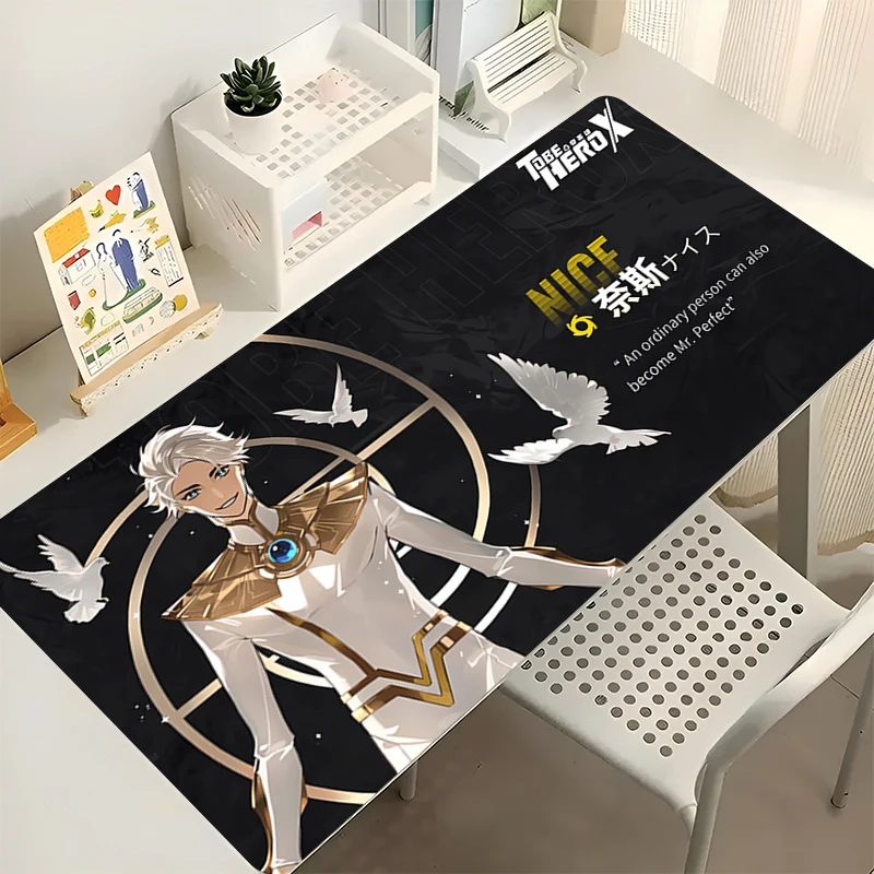 Keyboard Pad To Be Hero X Anime Extended Mousepad Office PC Gamer HD Desktop Protection Mat Laptop Gaming Accessories Mouse Pad