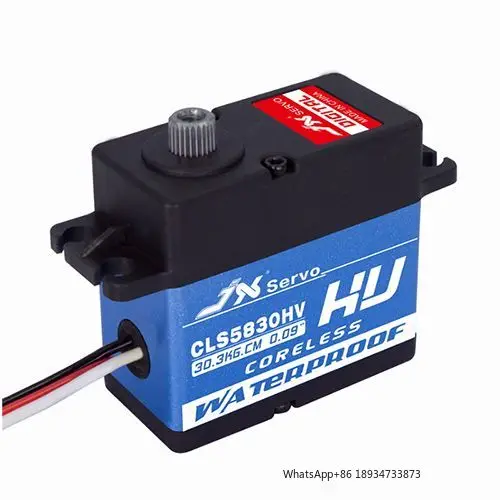 JX CLS5830HV Waterproof Metal Gear Digital Servo with 30kg High Torque for RC Car Boat Robot Model Vehicle