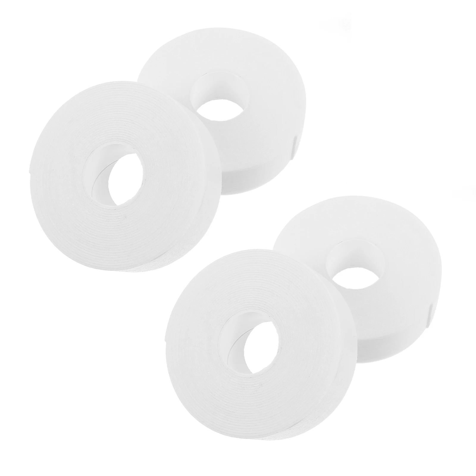

4 Rolls Eyelash Tapes Pre Glued Foam Isolation Patches for Lash Extension Safe Sticky Breathable eyelash extension tapes eyelash