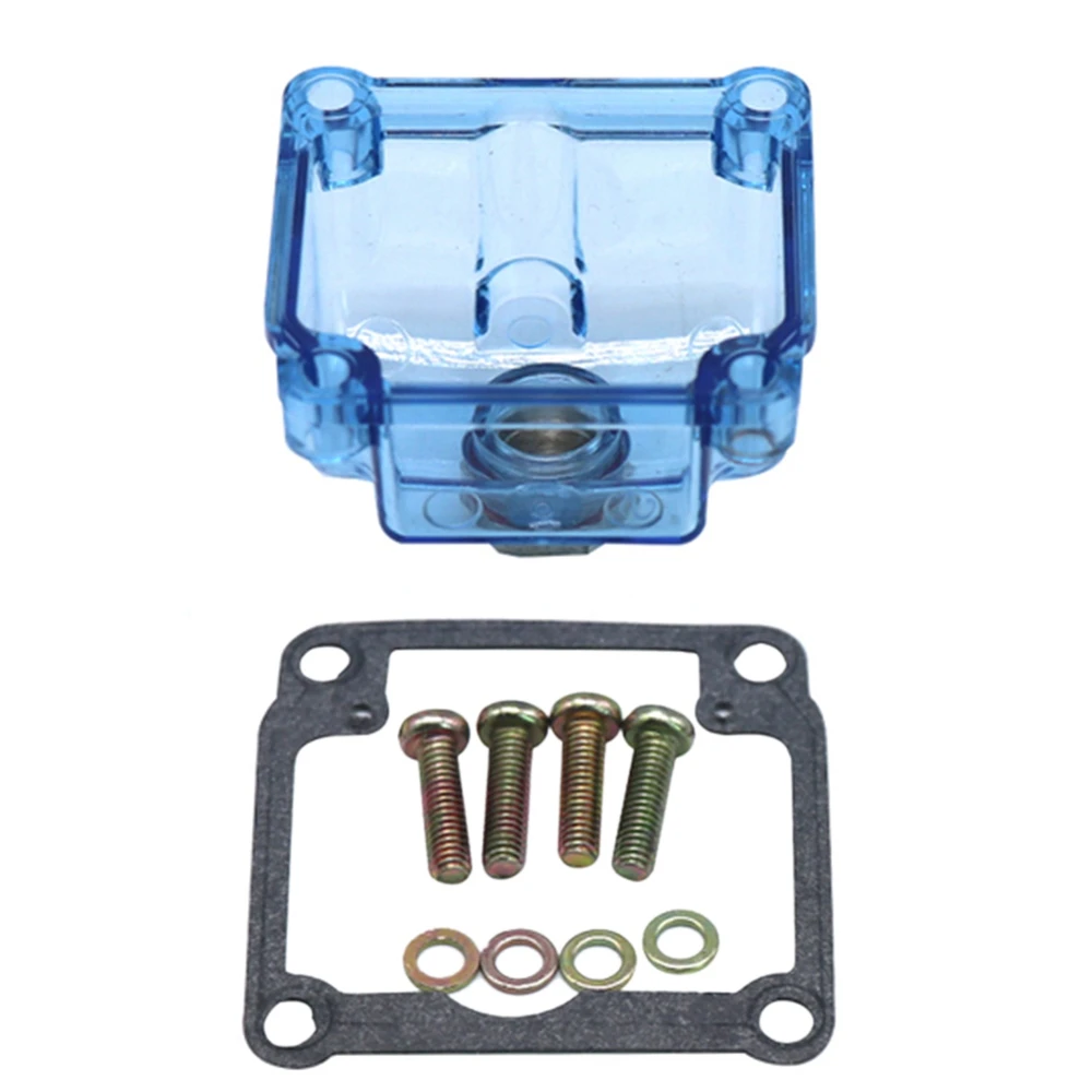 ABXV-Motorcycle Carburetor Transparent Float Carburetor Oil Cup Carburetor Base Cover Suitable For Dellort PHBG AS AD