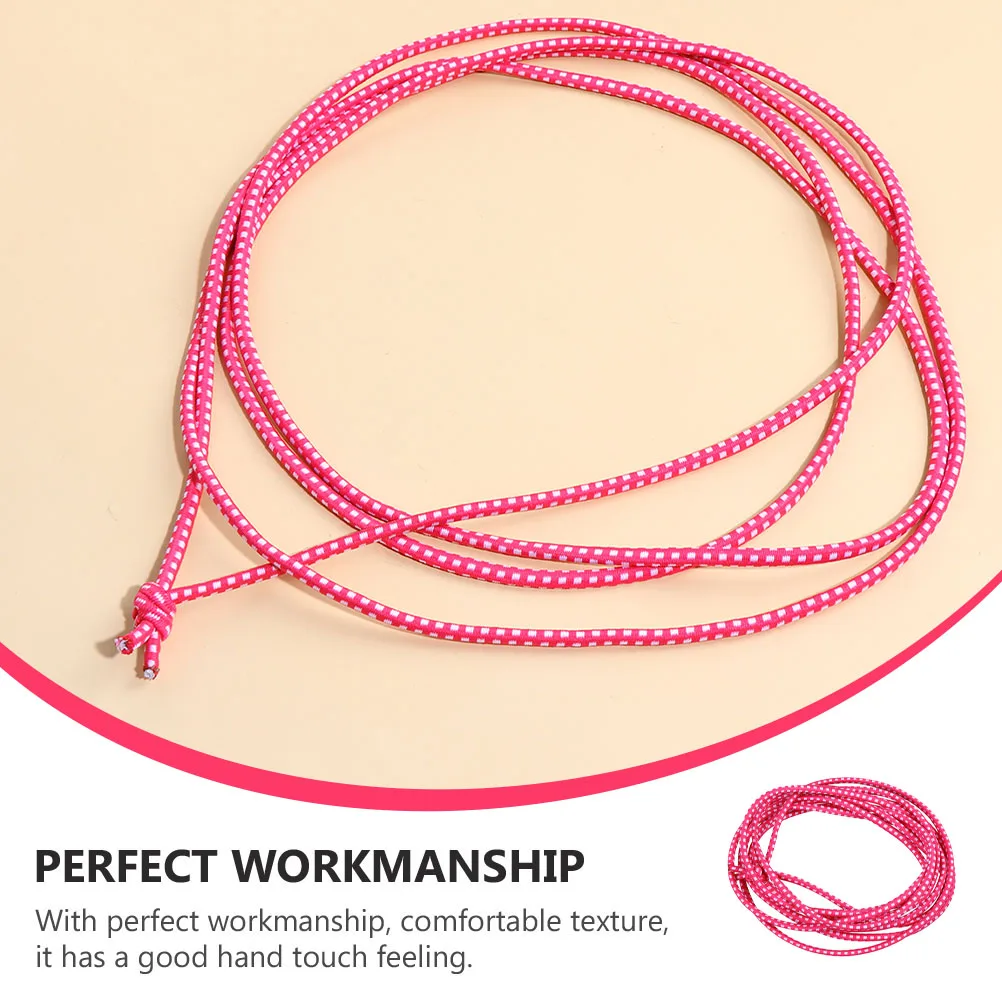 

2 Pcs Jumping Rubber Band Rope Toy Elastic Skipping for Girl Toys Polyester Together