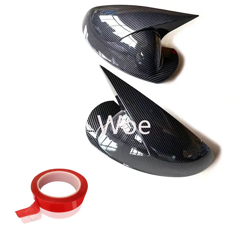 Woe Replacement accessory  rearview mirror housing sharp angle decorative cover protective shell For Opel Insignia A MK1 2008 -2