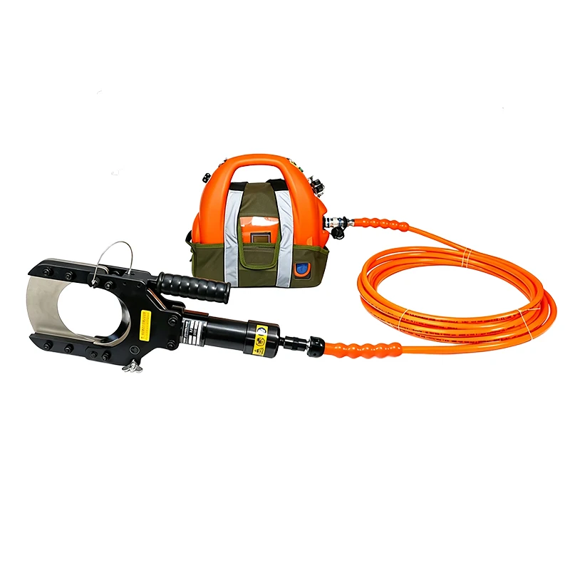 BCP-120R24-KV Insulated Cutting Tool Hydraulic Cable Safety Cutter Electric Pump Remote Armored Cable Max 120mm